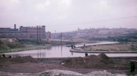 Junction of Burslem Branch Canal with the Trent & Mersey, 1961. Copyright Online Transport Archive/JG Parkinson. Used by permission